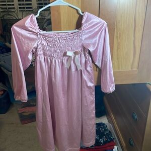 American girl pink girls matching bitty baby nightgown sz Large